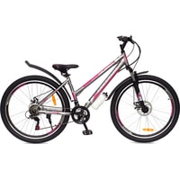 Велосипед Greenway Colibri-H 27.5 р.16 2021 (серый/розовый)