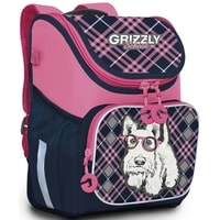 Школьный рюкзак Grizzly RAl-194-4/1 (синий)