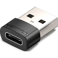 Адаптер Vention CDWB0 USB Type-A - USB Type-C (черный)