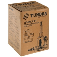 Бутылочный домкрат Tundra 1935910 12т