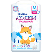 Трусики-подгузники Joonies Premium Soft M 6-11 кг (56 шт)