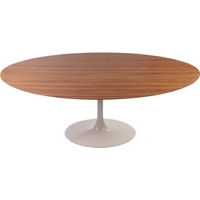 Кухонный стол Soho Design Eero Saarinen Style Tulip Table (белый/орех)