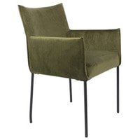 Интерьерное кресло Zuiver WL Dion Velvet (зеленый/черный) в Витебске
