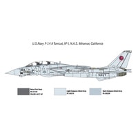 Сборная модель Italeri 1422 Top Gun F-14A Vs A-4F