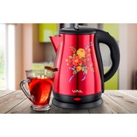 Электрический чайник Vail VL-5555 (красный)