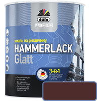 Эмаль Dufa Hammerlack на ржавчину гладкая RAL8017 (2 л, шоколад)