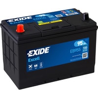 Автомобильный аккумулятор Exide Excell EB955 (95 А·ч)