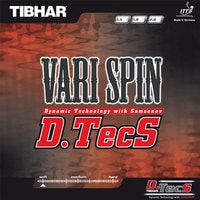 Накладка на ракетку Tibhar Vari Spin D.TecS 2.0 7826 (черный)