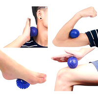 Массажный мяч Sipl FT40C 8.5 см (синий)