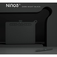 Графический планшет Parblo Ninos M (черный)