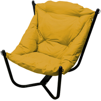 Кресло M-Group Чил 12360411 (черный/желтый подушка)