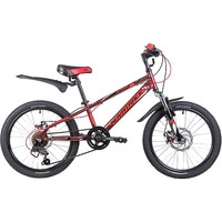 Детский велосипед Novatrack Extreme 20 2019 (коричневый/красный)