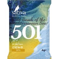  Sativa Пена для ванны №501 Дикий пляж Средиземного моря 15 г