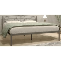 Кровать ИП Князев Магнолия 160x200 (серый)
