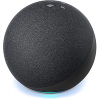 Умная колонка Amazon Echo Dot (черный, 4-ое поколение)