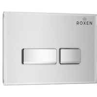 Унитаз подвесной Roxen Antares One Rimless 6 в 1 StounFix Slim 633220 (белое стекло)
