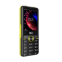 Кнопочный телефон BQ-Mobile BQ-2842 Disco Boom (желтый)
