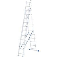 Лестница-стремянка СибрТех 97821 3x11 ступеней