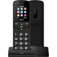 Кнопочный телефон Inoi 104 (черный)