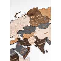Пазл Woodary Карта мира XL на английском языке 3264 в Барановичах