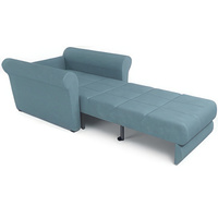 Кресло-кровать Мебель-АРС Гранд (велюр, голубой Luna 089)