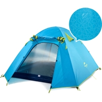 Треккинговая палатка Naturehike P-Series 2 NH18Z022-P (голубой)