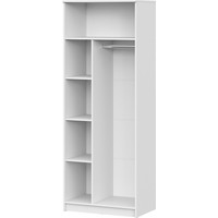 Шкаф распашной NN мебель ШК 2 00-00107189 (белый текстурный) в Витебске