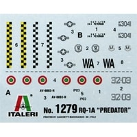 Сборная модель Italeri 1279 Rq 1B Predator