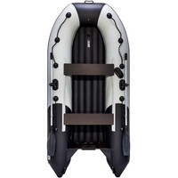 Моторно-гребная лодка Ривьера Компакт R-K-3600 НД lg/bl (светло-серый/черный)