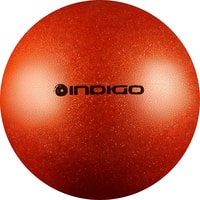 Мяч для художественной гимнастики Indigo IN118 (оранжевый)