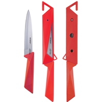 Кухонный нож Peterhof PH-22412 (красный)
