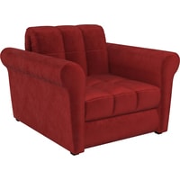Кресло-кровать Мебель-АРС Гранд (бархат, красный star velvet 3 dark red)