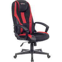 Кресло Zombie VIKING-9/BL+RED (черный/красный, новый дизайн)