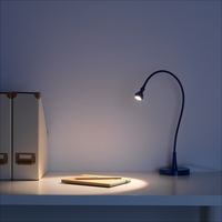 Настольная лампа Ikea Яншо 203.999.23 (темно-синий)