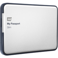 Внешний накопитель WD My Passport Slim 1TB (WDBWPU0010BAL)