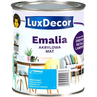 Эмаль LuxDecor 0.75 л (насыщенная голубизна, матовый)