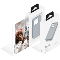 Чехол для телефона uBear Touch Mag для iPhone 15 Pro (серый)