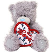 Классическая игрушка Me To You Мишка Teddy с сердечком With Love (13 см) [G01W3406]