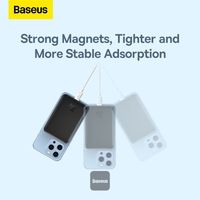 Внешний аккумулятор Baseus Magnetic Mini Wireless Fast Charging Power Bank 20W 6000mAh (черный)