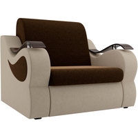 Кресло-кровать Лига диванов Меркурий 100675 60 см (коричневый/бежевый)