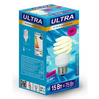 Люминесцентная лампа Ultra HFS E27 15 Вт 2700 К [HFS15WE272700]