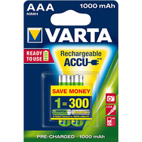Аккумулятор Varta AAA 1000mAh 2 шт. (05703)
