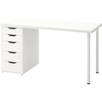 Стол Ikea Лагкаптен/Алекс 094.319.29 (белый)