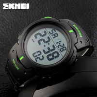 Наручные часы Skmei 1068 (черный/зеленый)