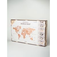 Пазл Woodary Карта мира на английском языке XL 3197 в Орше