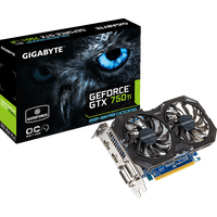 Видеокарта Gigabyte GeForce GTX 750 Ti 2GB GDDR5 (GV-N75TOC2-2GI)