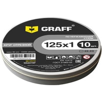 Набор отрезных дисков GRAFF 9812510 (10 шт)