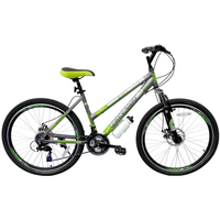 Велосипед Greenway Colibri-H 26 2019 (серый/зеленый)