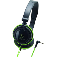 Наушники Audio-Technica ATH-SJ11 (черный/зеленый)