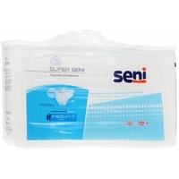 Подгузники для взрослых Seni Super Fit&Dry M (30 шт)